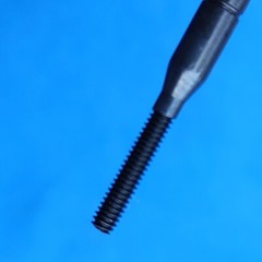 1 each BALAX #2-56 Bottom Threadfloer Tap with Steam Oxide Coating