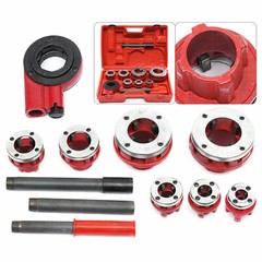 US NEW BSPT Pipe Threader 7 Stock Dies 3/8″, 1/2″, 3/4″,1″, 1-1/4″, 1-1/2″/ 2″