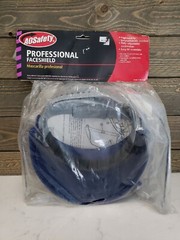 AOSafety 90028 Multi-Purpose Professional Faceshield, Clear Blue