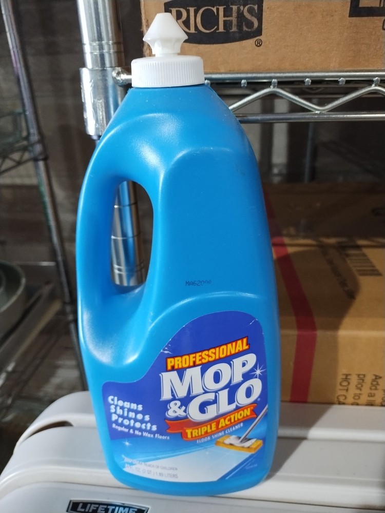 Mop & Glo Professional Multi Surface Floor Cleaner 64 Fl Oz Original Scent NOS