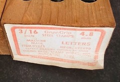 VTG Young Brothers Stamp Works Gruv Grip 27 Pc. Set 3/16″ Model 05271