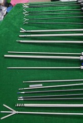 34pc Laparoscopic Surgery Set 5x330mm Laparoscopy Endoscopy Surgical Instruments