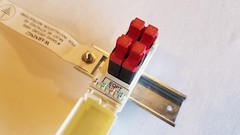 505E4-27 Porta Entrance Protector Cat5E, 110, 4 Pair, 27V, 1-Pin Tube Systems