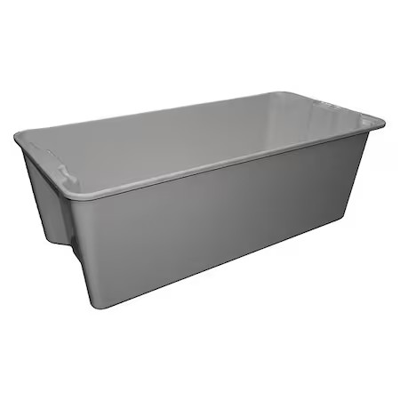 Toteline 780008W5172 Stack & Nest Storage Container, 37.4 Gal, 42-1/2 In L X 20
