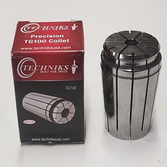 20mm TG100 Techniks Collet 04010-20 Precision ground from high carbon steel
