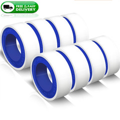 VOTMELL 8 Rolls 1/2 Inch(W) X 520 Inches(L) Teflon Plumbers Tape,Pipe Sealing &