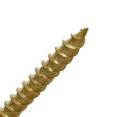 Power Pro Premium Exterior Wood Screws, #10 x 3-1/2″ x 3-1/2″, Bronze