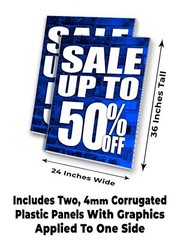 Sale Up To 50% Off Signicade 24×36 A Frame Sidewalk Sign Double Sided