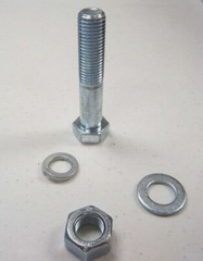 575 PCS 10.9 Metric Hex Bolt, Nut & Washer Assortment Zinc Plated