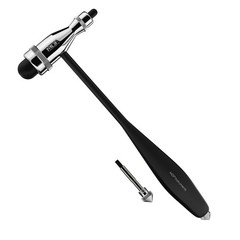 , Tromner Neurological Reflex Hammer with Built-in Brush for cutaneous and Su…