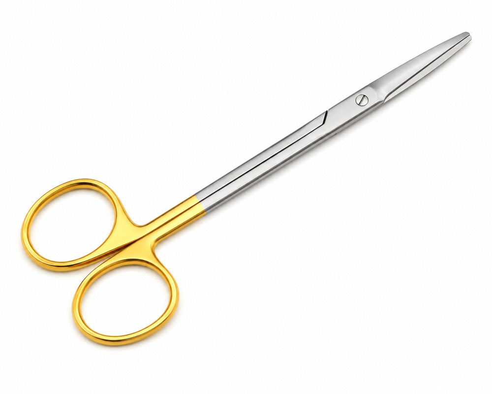 12 PCS Metzenbaum Scissors 15cm, Straight Surgical Stainless Steel Dissecting