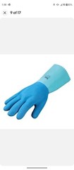 Mapa Gauntlets Chemical resist Heavy Duty Safety Gloves Size 8 Jersette 301 6PR
