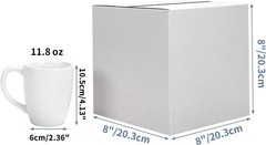 Versatile 25-Pack of 8x8x8 Shipping Boxes – Perfect for Crafting and Unboxing