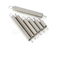 0.4mm Wire Dia. 4mm Outside Dia. Extension Springs 304 Stainless Steel