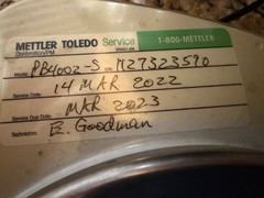 Mettler Toledo PB4002-s/FACT