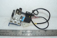 KOGANEI 110-4E1-PSL SOLENOID VALVE 24VDC 0.15-0.7MPa W/ 110-4E1 12VDC SOLENOID