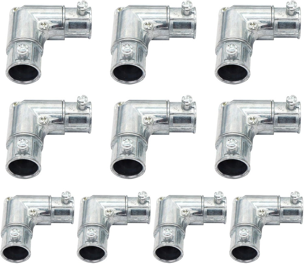 10 Pieces 1/2 Inch EMT to EMT 90 Degree Inside Corner Pulling Elbows, …