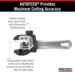 32573 Model 118 2-in-1 Close Quarters Tubing Cutter for 1/4″ to 1-1/8″ Copper…