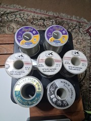 Mixed Brands Lot 7 Of Solder Spools