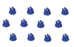 Pack of 12 – TeeJet Flat Spray Tips 80° Polymer w/ SS Insert 0.3 GPM @ 40 PSI