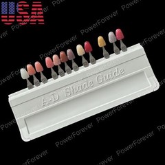 Dental 3D Gum A-D Shade Guide Pink Gingiva Aesthetic Composite Resin Restoration