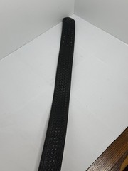 Vintage Smith & Wesson Black Leather Basketweave Duty Belt Size 34 / 42″ Inches