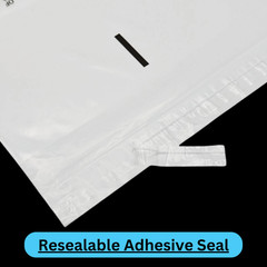 Clear Resealable Poly Bags 12″ x 15.5″ Polyethylene 1.5 Mil Pack of 4000 Pieces