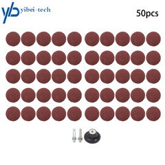 50× 36 Grit 2″ roll Lock Quick Change Discs Set Sanding Discs Maximum 25,000 RPM