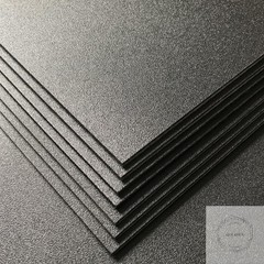 Pack of 2 ABS Plastic Sheet, Black Plastic Sheet 8″ x 12″ x 1/8″ Thick 3mm Rigid