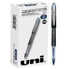uni-ball Vision Elite BLX Infusion Rollerball Pens Fine Point Micro Tip, 0.5m…