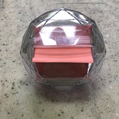Post-it Pop-up Notes 3M Diamond Shape Dispenser for 3×3 Discontinued Rare Silver