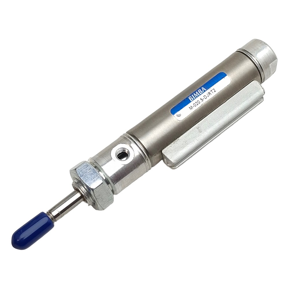 Bimba M-020.5-DJRT2 Pneumatic Cylinder, ø9/16in Bore, 1/2in Stroke, UNF0.190