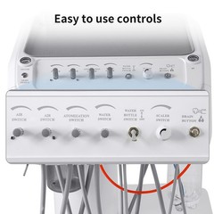 10 X Dental Orthodontic Brackets Braces Mini Roth Slot 022 345 Hook 200PCS