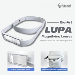 BIOART Dental Magnifying Lens 3.5X Head Magnifying Glass Dental Surgical Loupes