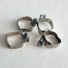 Dental Orthodontic Buccal Tube 1st Molar Tpl/Double Tubes with Bands Convertible