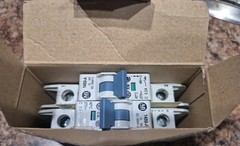 2 Allen Bradley 1489-A1C005 Ser. A Circuit Breaker 0.5 Amp