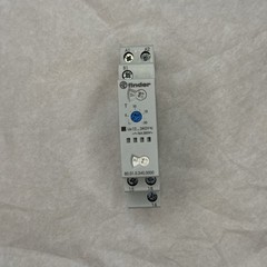 FINDER TIME DELAY RELAY, 80.01.0.240.0000 MODULAR TIMER, NEW IN BOX
