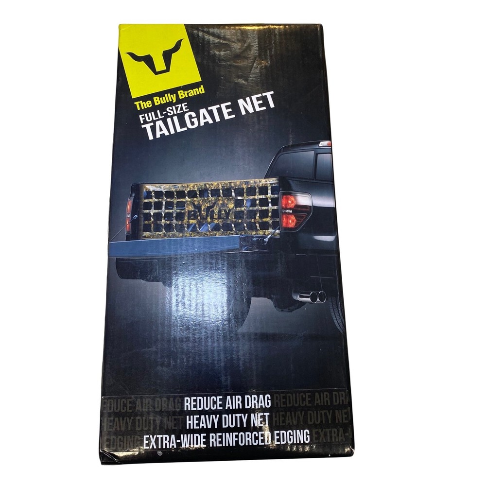 Bully TR-08WK Full Size Tailgate Net Heavy Duty Truck Cargo Net Open Box