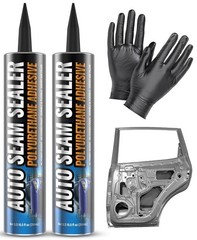 Professional Automotive Seam Sealer, Paintable Quick-Set Polyurethane Auto Body