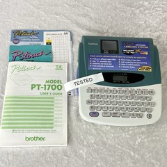 Brother P-Touch Label Maker – Model PT-1700 – w/ Manual – Tested, Works!