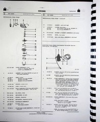 IH International 91 Combine Parts Manual Catalog & Attachments