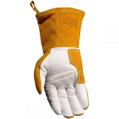 Caiman 1540 Goatskin Palm Kontour Pattern FR Fleece Insulated TIG Glove X-Large