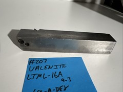 valenite LT-16A Indexible Carbide Lathe Toolholder 6”OAL 1”Shank Threading Turni