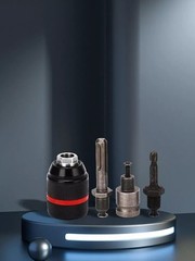 Metal Heavy Duty 1/2-20UNF 13mm Keyless Drill Chuck Hex Shank/SDS/Square Adaptor