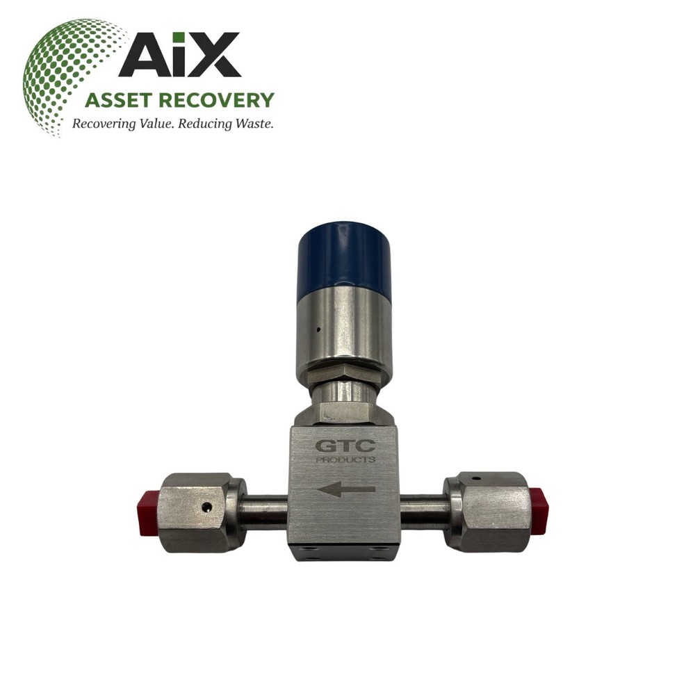 GTC C112-DV3-2A-EF11 Ultra High Purity SS Valve NC 1/4” FVCR