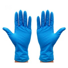 100 4mil NITRILE Disposable Blue Medical Exam Gloves Latex Powder Free S M L XL