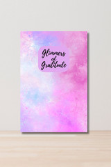 Pink Purple Clouds Gratitude Journal | Daily Thankfulness Journal