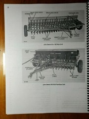 John Deere B DF-B FB-B Grain Drill Owner’s Operator’s Manual OM-N159296 G2 7/72