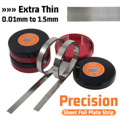 High Precision Stainless Steel Sheet Shim Thin Plate Foil Gasket – 0.01 to 1.5mm