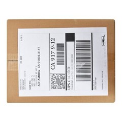 600 Half Sheet Premium Shipping Labels 8.5 x 5.5 Rounded Corner Self Adhesive